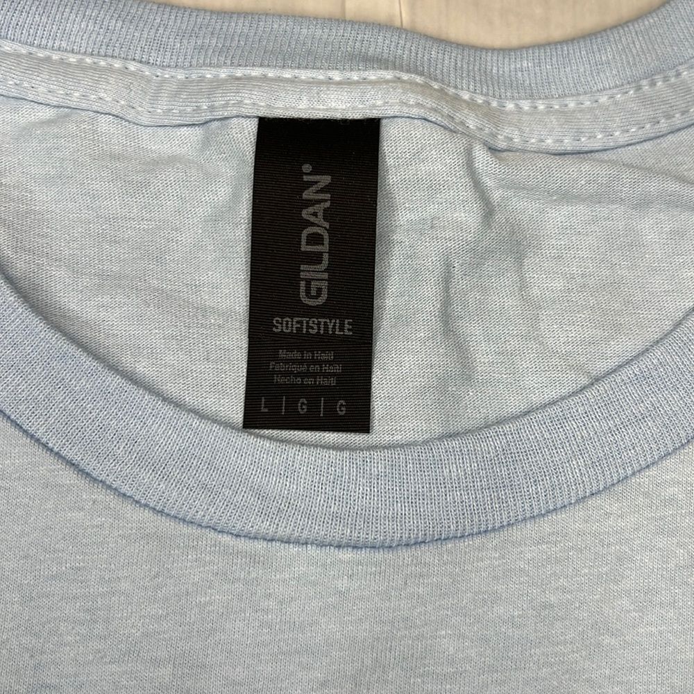 Cape Meares Men’s Light Blue Short Sleeve Graphic Tee Size Large, Extra Large - Picture 4 of 13